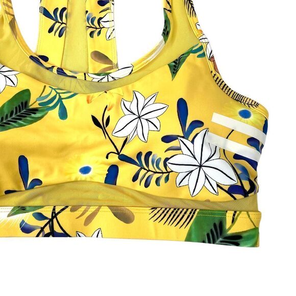 Zyia floral cut out back sport bra Sz L‎ - Picture 2 of 6